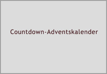 Countdown-Adventskalender